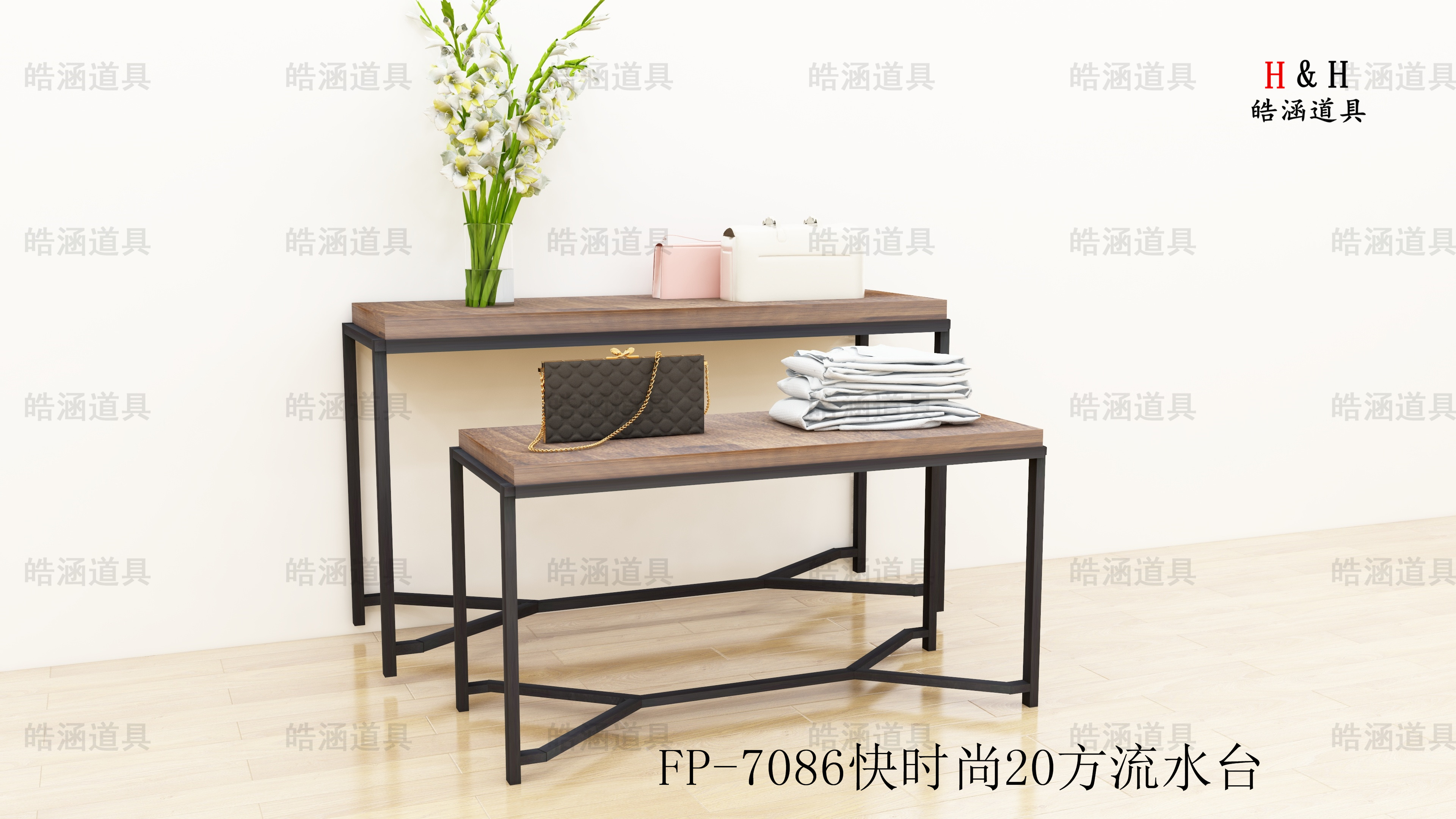 打扮展架