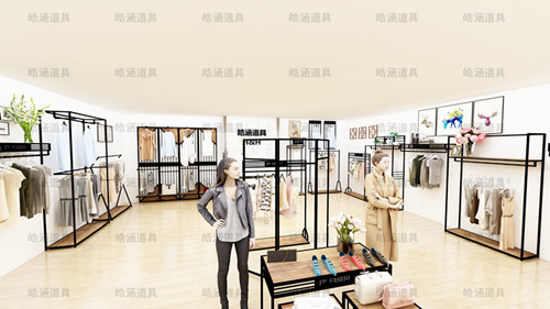 打扮展架